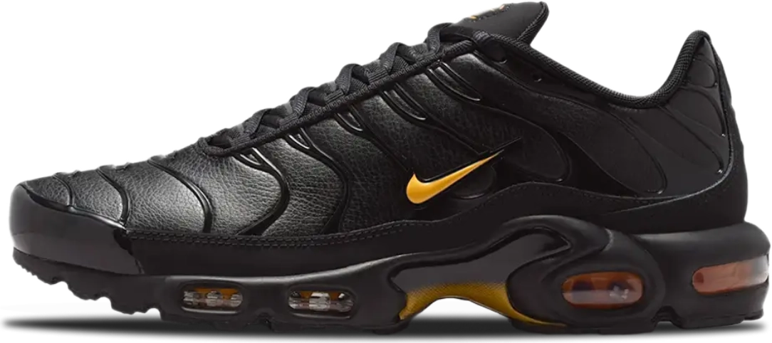 Nike Air Max Plus Premium BLACK LASER ORANGE