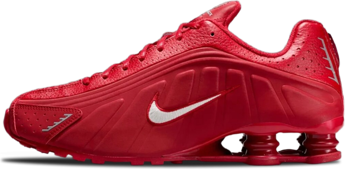 Nike Shox R4 rouge blanc RED WHITE