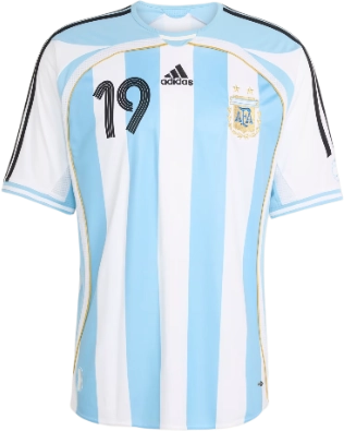 adidas Argentina Home Jersey 2006 MESSI
