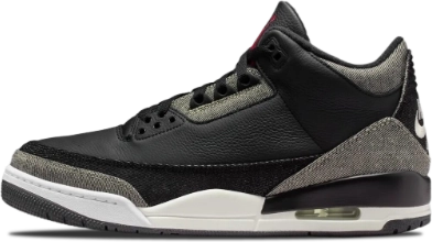 Levi's Air Jordan 3 Denim Black Ir0914 400 image