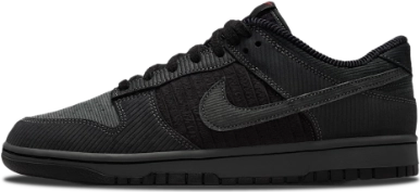 Image de Nike Dunk Low Retro Premium Black Corduroy Ib7746 001