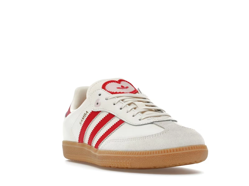 adidas gazelle silver green womens adidas Originals Samba Long Tongue - Women's - Better Scarlet/Silver Metallic