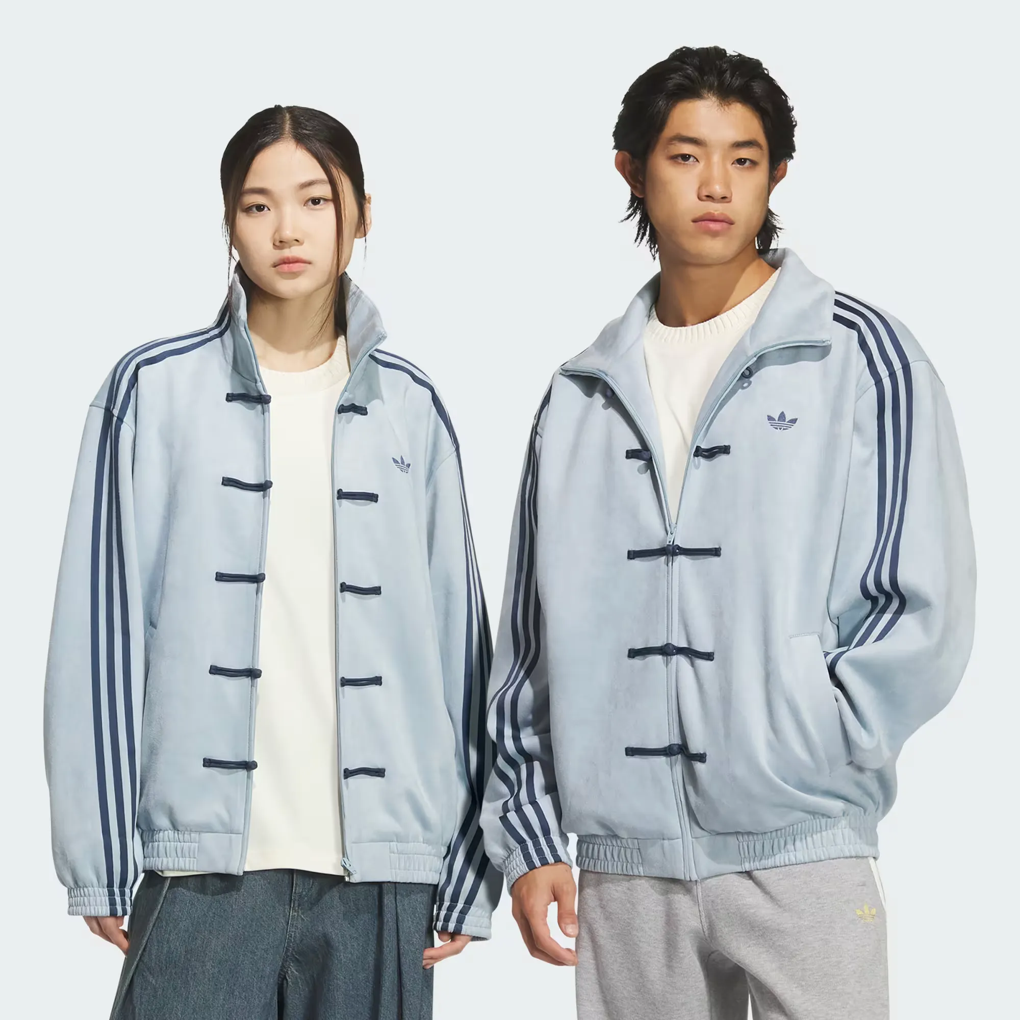 Image de Image gallery #0 adidas Tang Track Jacket New Chinese Style Ash Grey KT3846