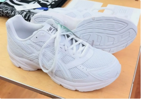 CDG SHIRT x ASICS GEL-1130 WHITE