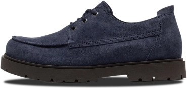 Image de Birkenstock Highwood Moc Lace Low Suede Leather New Navy 1032044