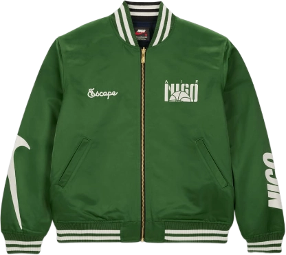 Nigo x Nike Reversible Varsity Jacket GREEN