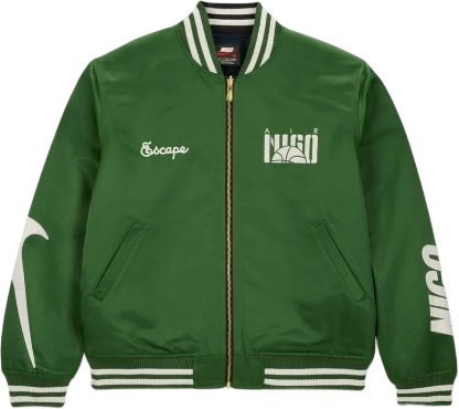 Nigo Nike Reversible Varsity Jacket Green Hq7525 335 image