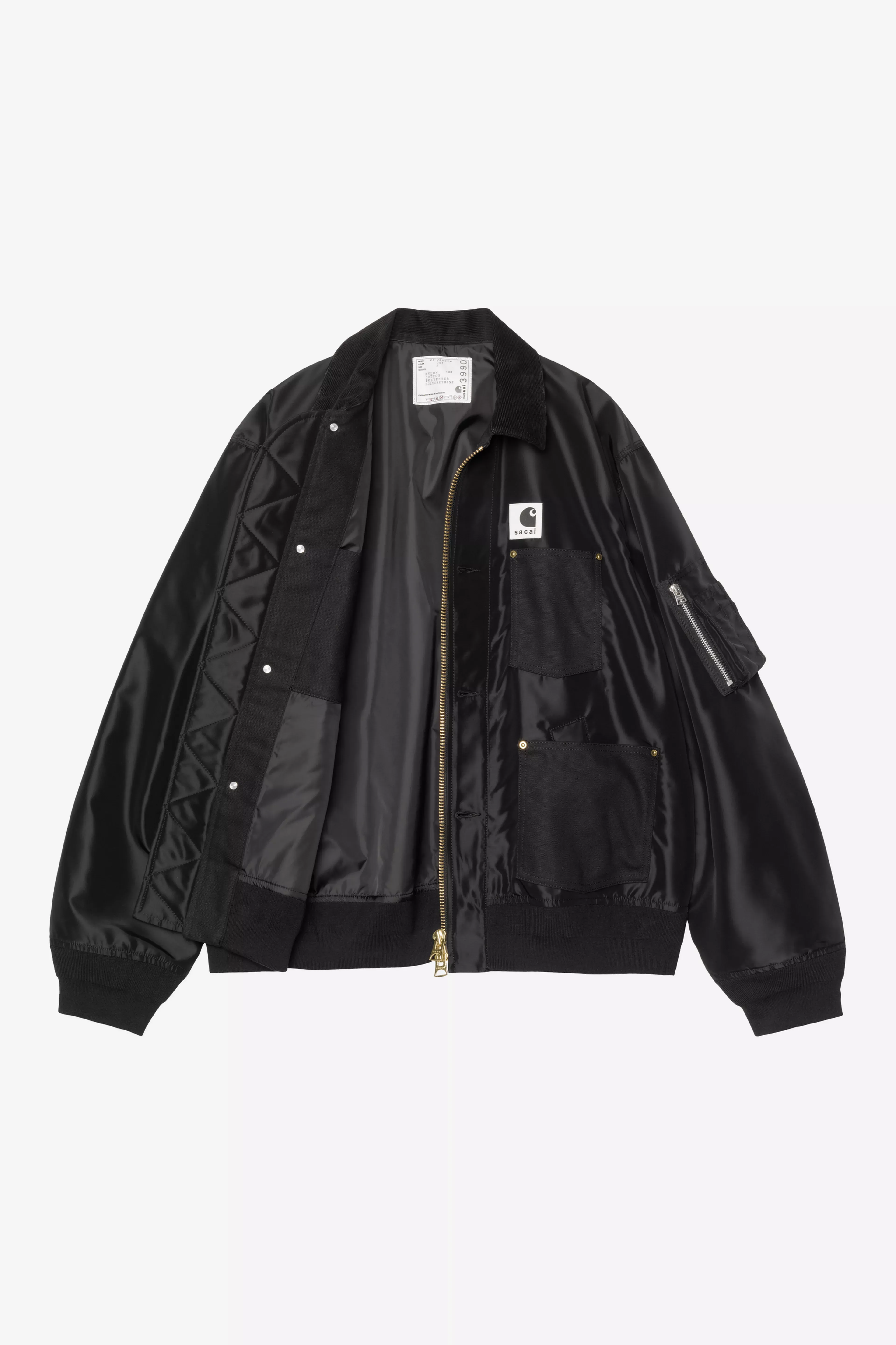 Sacai x Carhartt WIP Nylon Twill x Duck Blouson 