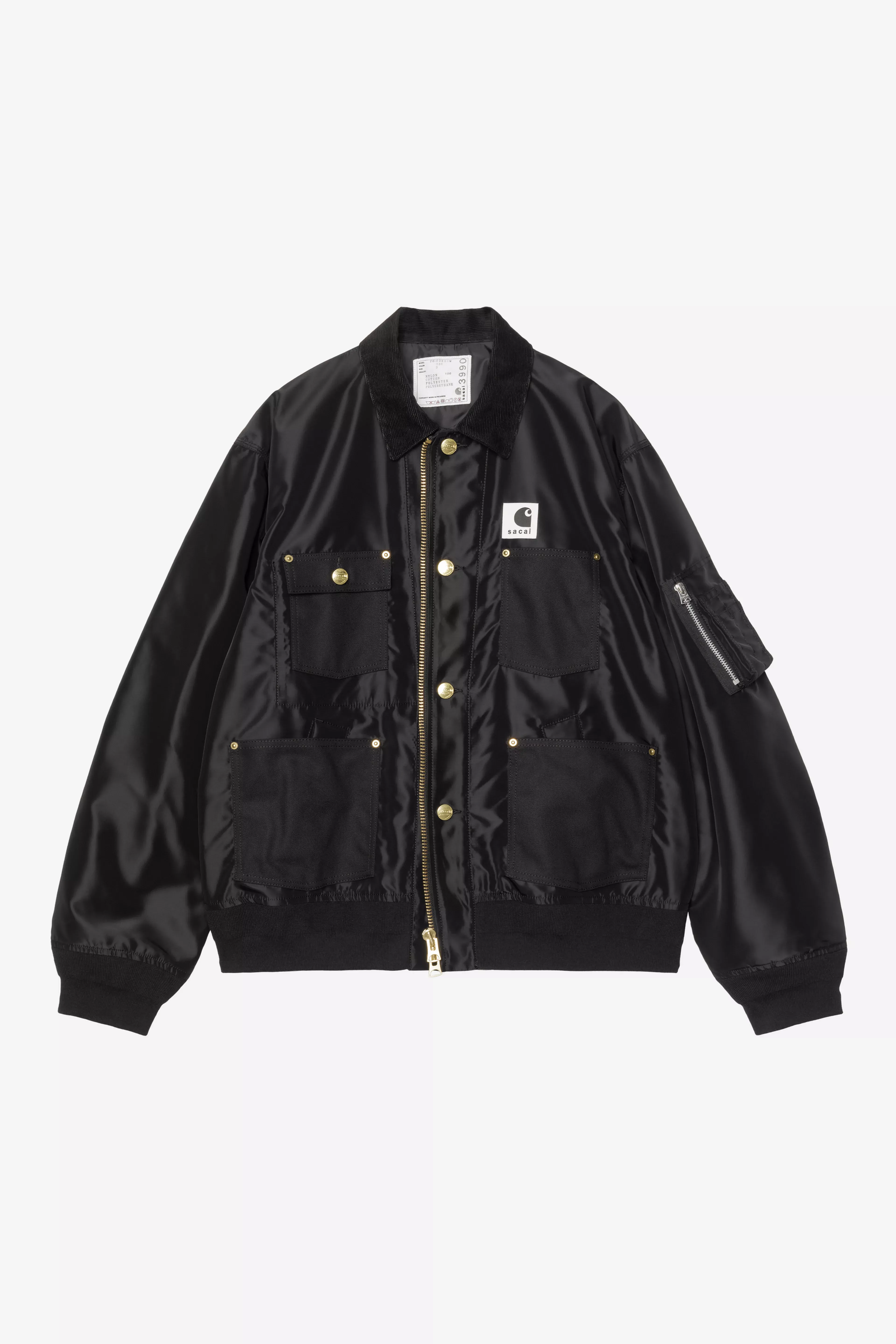 Sacai x Carhartt WIP Nylon Twill x Duck Blouson 