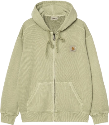 Image de Carhartt Wip Hooded Nelson Jacket Gentle Green Garment Dyed I0330643iegd