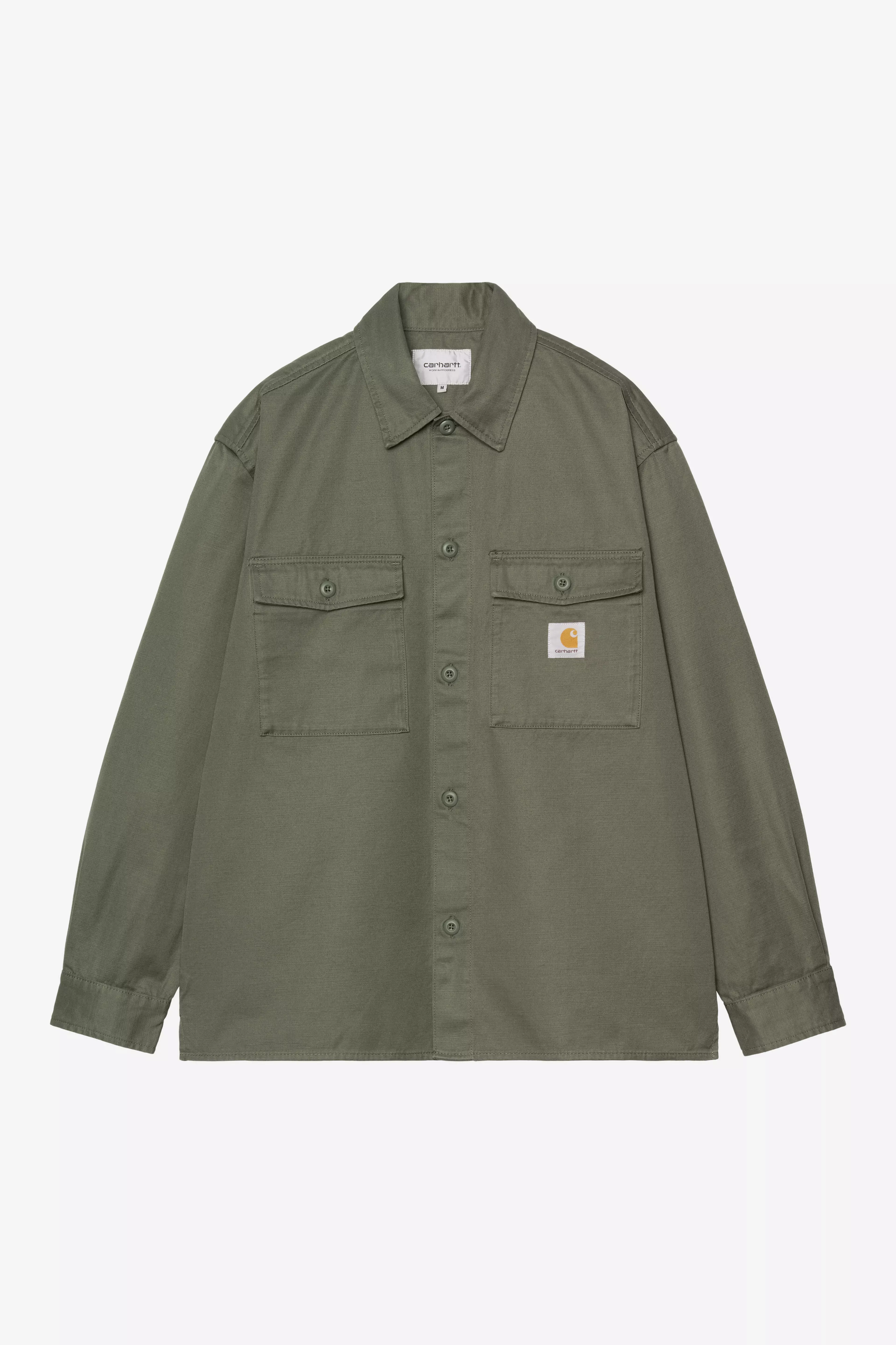 6E6C5D_Carhartt-WIP-Kelly-Shirt-Jac_LEAF-RINSED_I0362711102_img0