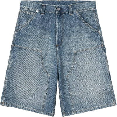 Image de Carhartt Wip Og Aden Double Knee Short Bluegrind Washed I03627201b7