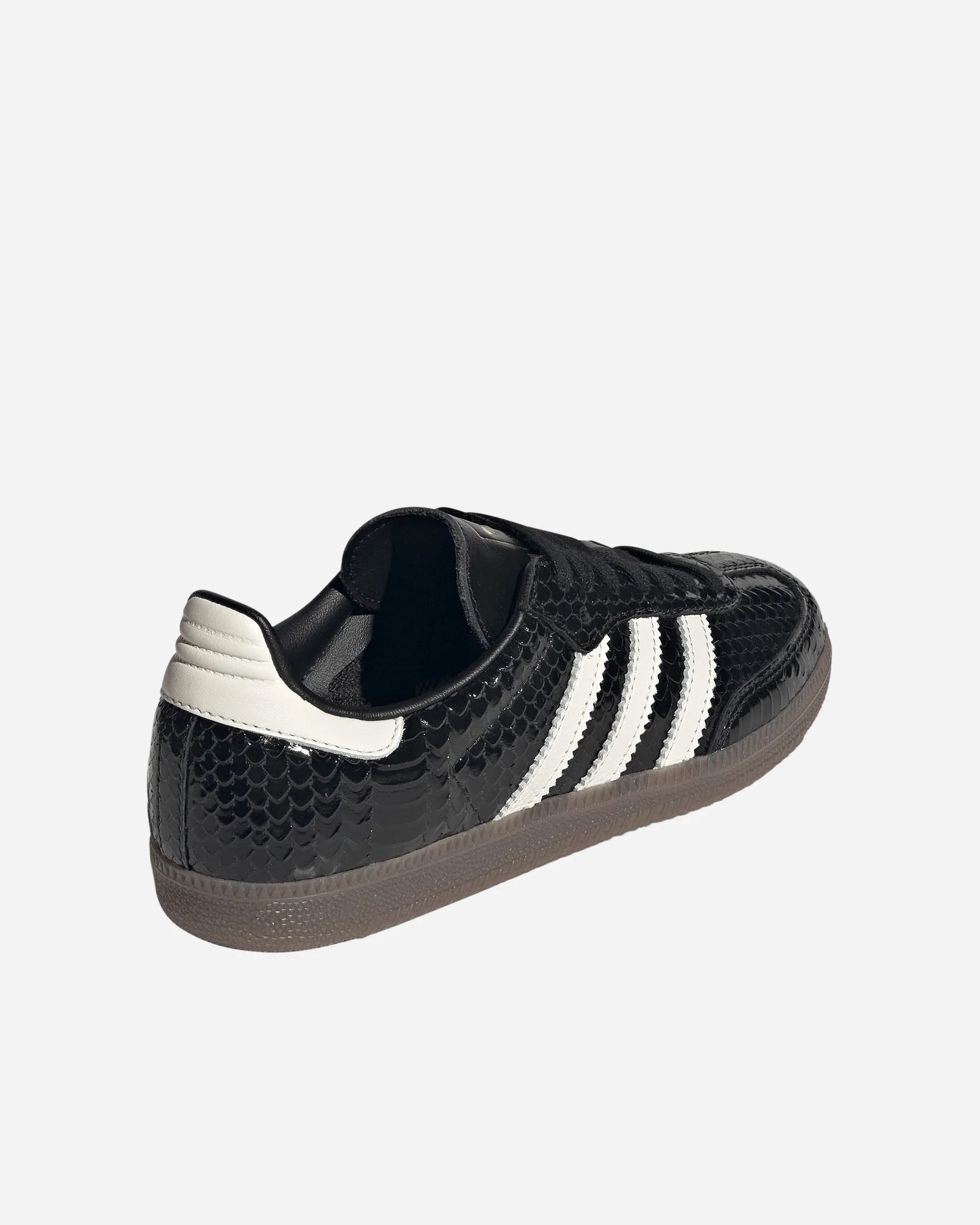 adidas Samba "BLACK PATENT SNAKESKIN"- IH9015