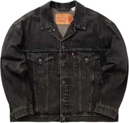 Levis Jordan Type Iii Trucker Jacket Black 005fc 0000 image