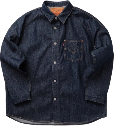 Levis Jordan Overshirt Jacket Indigo 005fg 0000 image