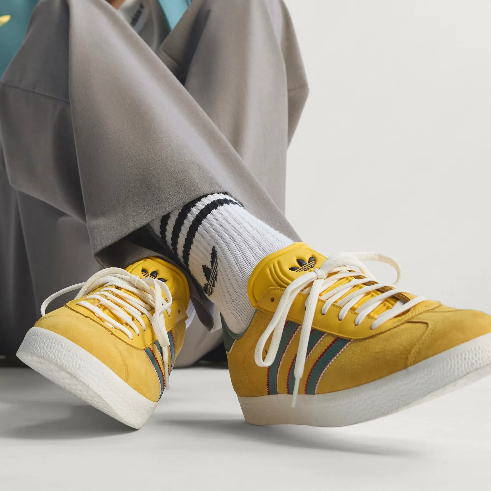 Bob Marley x adidas Gazelle Jamaica "Bold Gold"- KJ3532