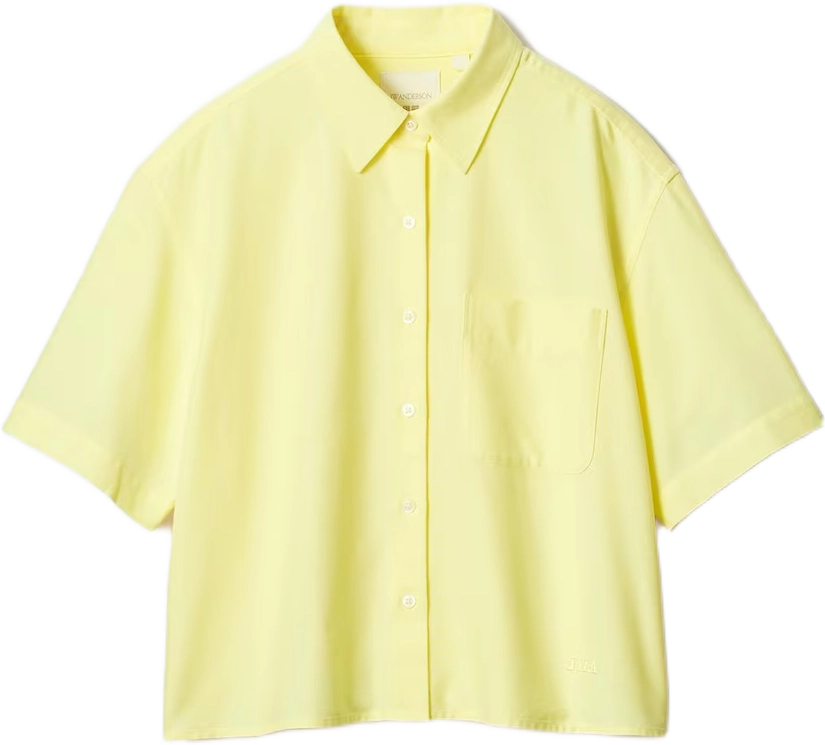 JW Anderson x Uniqlo Oxford Boxy Shirt YELLOW