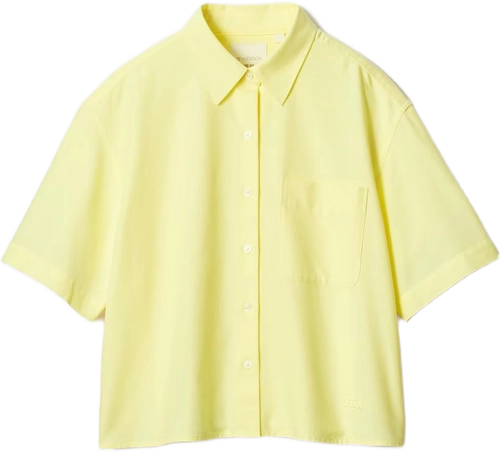 Image de Jw Anderson Uniqlo Oxford Boxy Shirt Yellow E484849 00