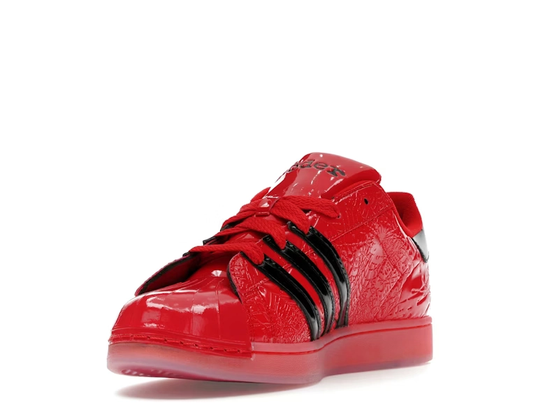 adidas gazelle silver green womens adidas Originals Superstar II Shoes, Core Black / Better Scarlet / Core Black / M 9.5 / W 10.5 main image 1