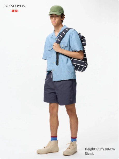 JW Anderson x Uniqlo Short Easy NAVY