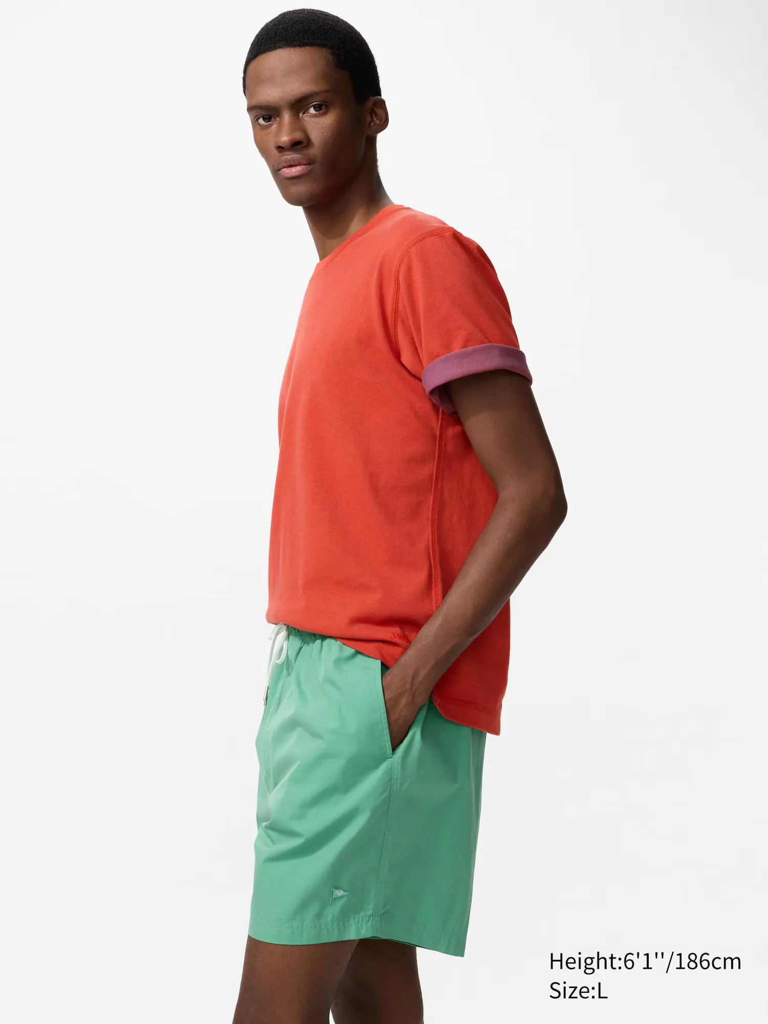 71B89D_JW-Anderson-x-Uniqlo-Short-Easy_GREEN_E484208-52_img1