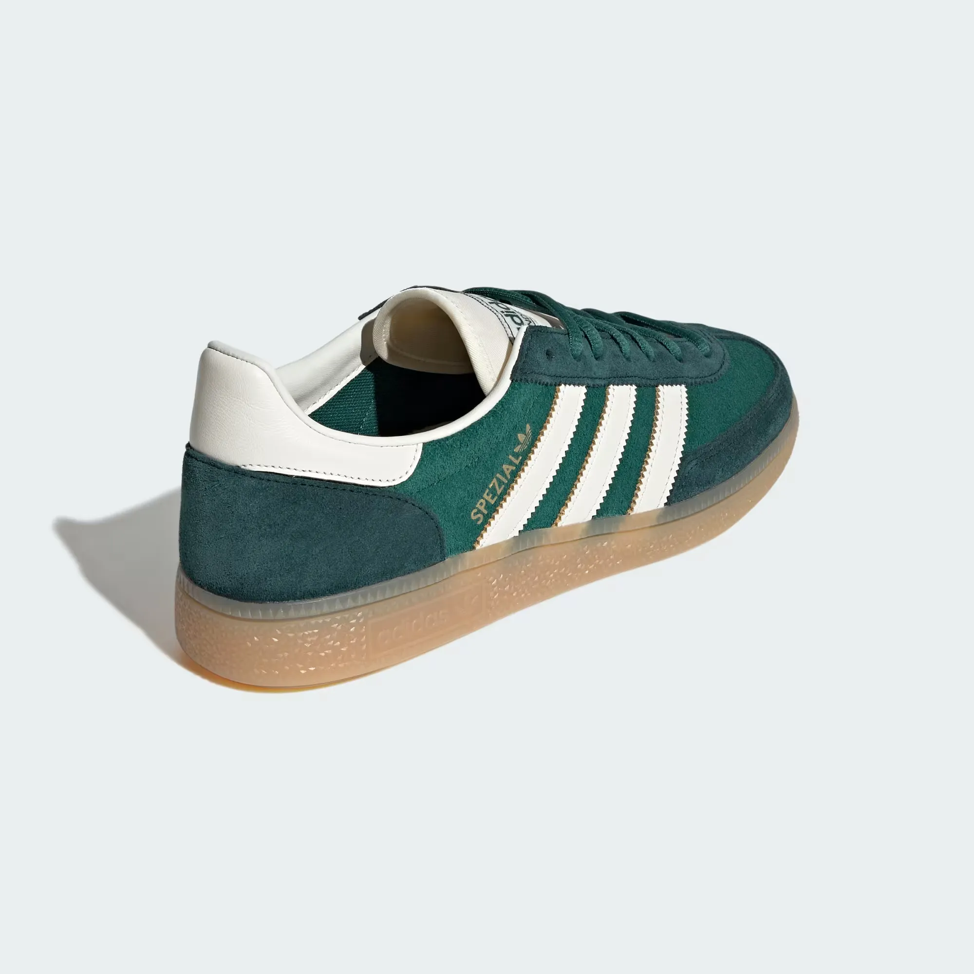 adidas gazelle silver green womens Adidas x Sporty & Rich Handball Spezial Shoes – Extra Butter