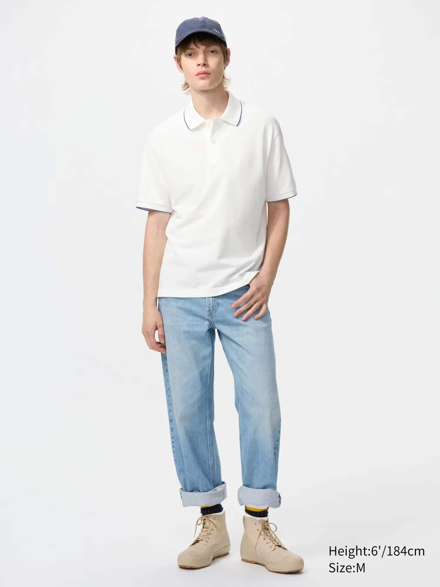 000000_JW-Anderson-x-Uniqlo-DRY-Pique-Polo-Shirt_WHITE_E485564-00_img1