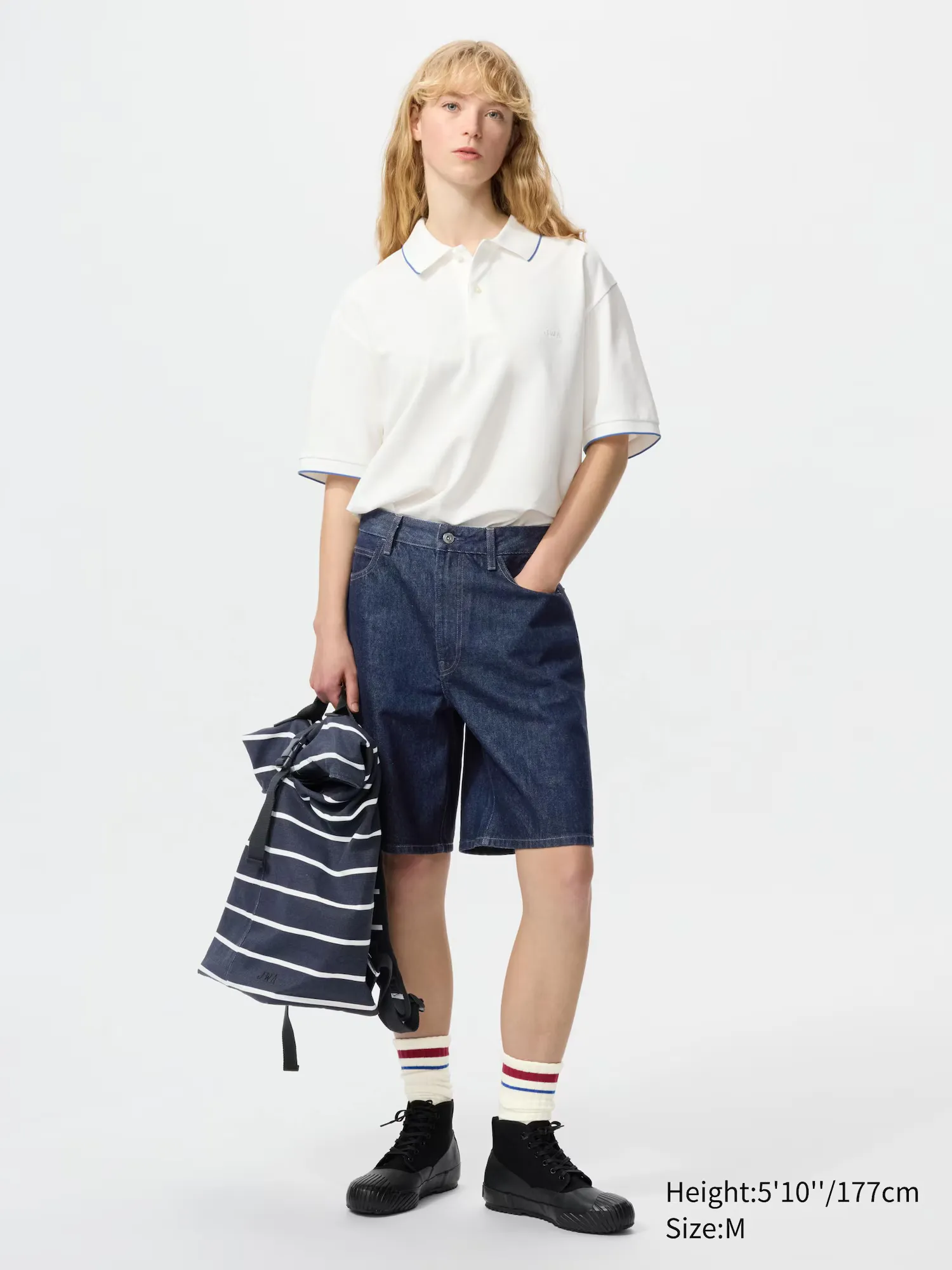 JW Anderson x Uniqlo DRY Pique Polo Shirt 