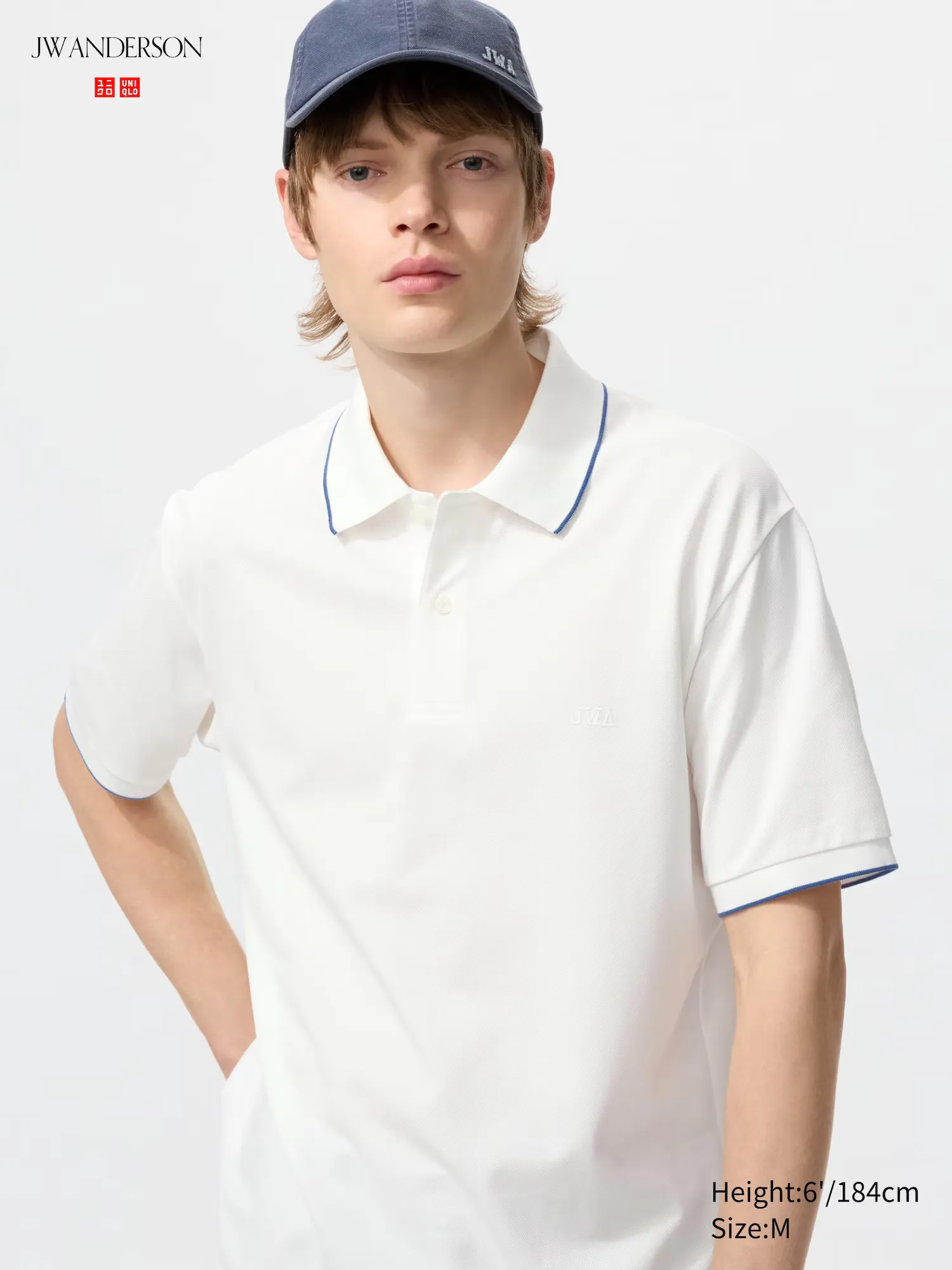 JW Anderson x Uniqlo DRY Pique Polo Shirt 