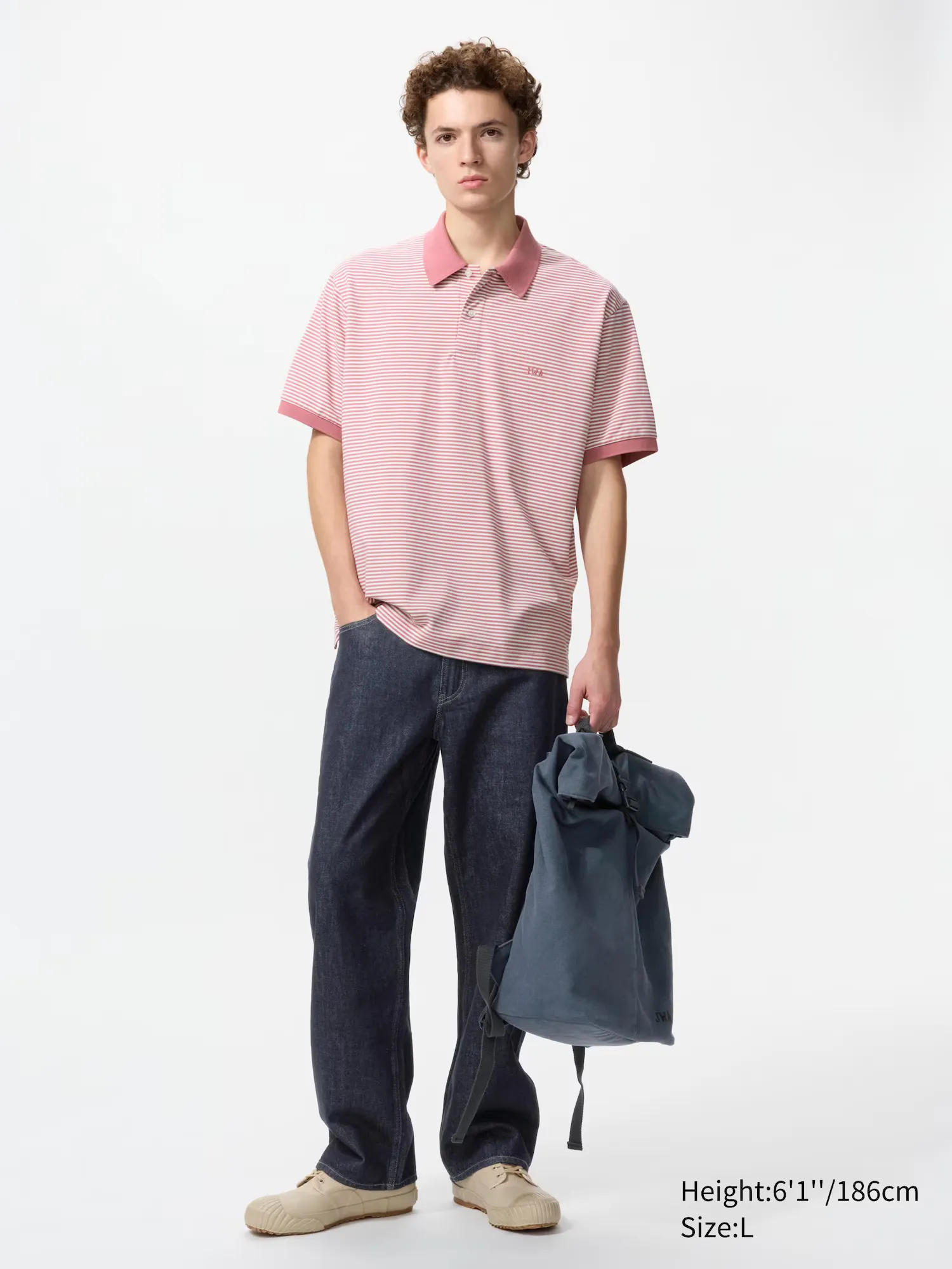 000000_JW-Anderson-x-Uniqlo-DRY-Pique-Polo-Shirt-Narrow-Striped_PINK_E485566-12_img1