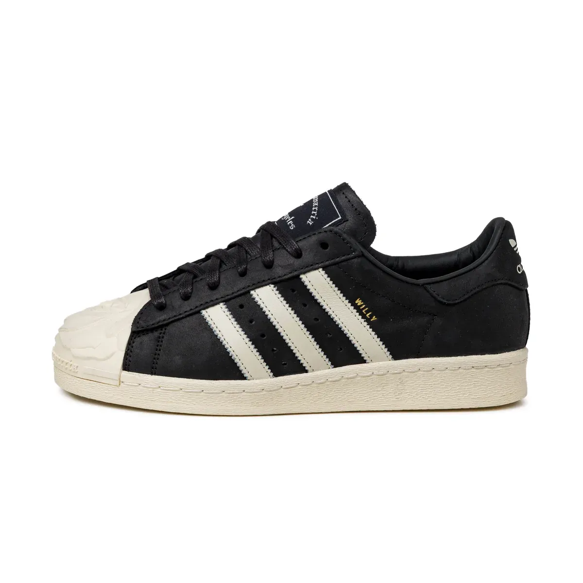 000000_adidas-x-Willy-Chavarria-Superstar_CORE-BLACK-CREAM-WHITE-GOLD-METALLIC_KJ2029_img0