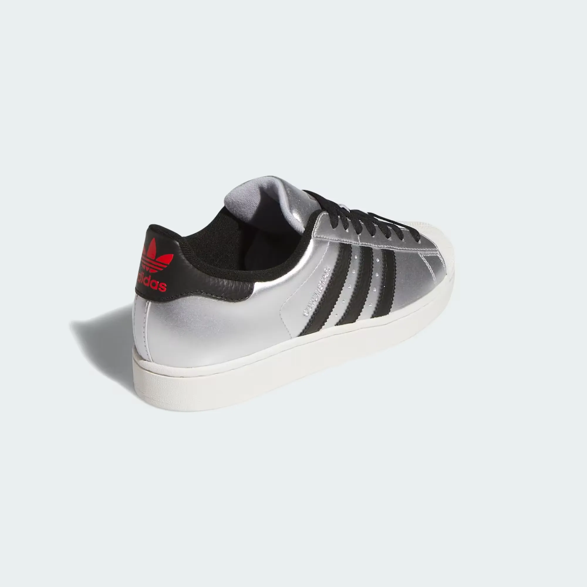 adidas Superstar II "SILVER METALLIC BLACK"- KI2005