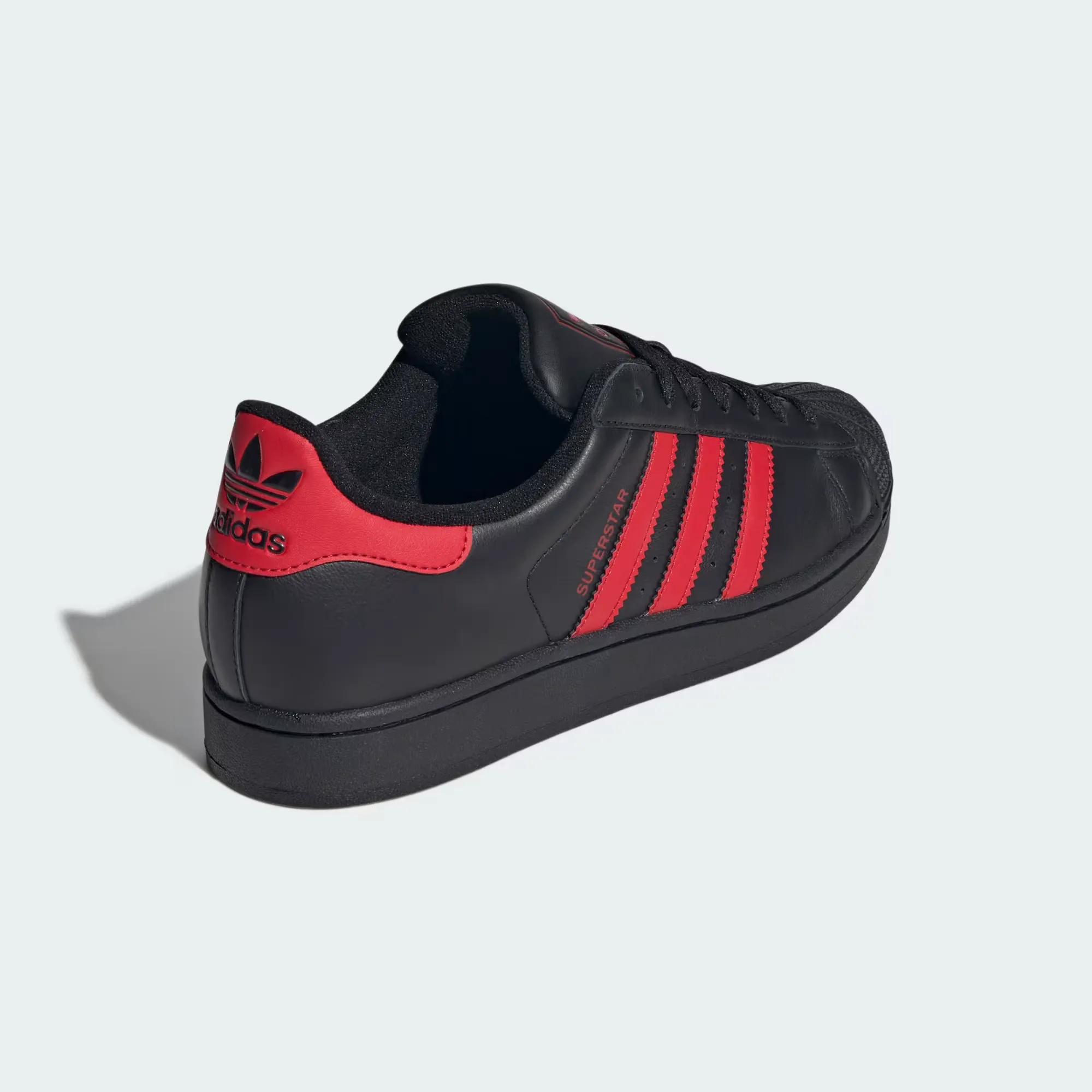adidas Superstar II "CORE BLACK BETTER SCARLET"- IH4172