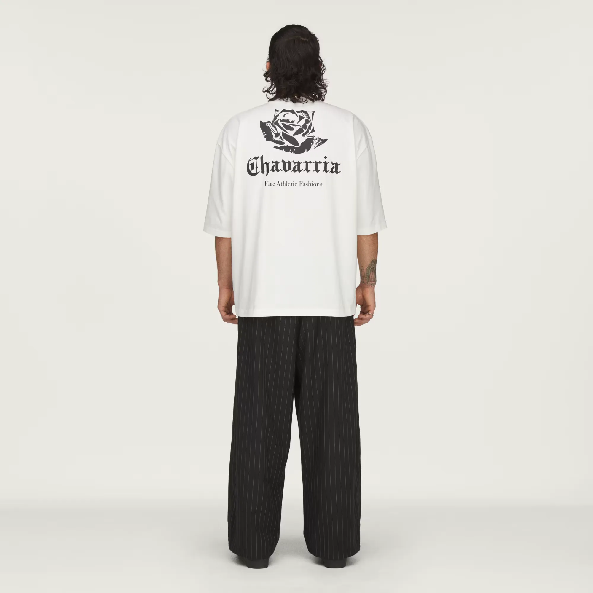 Willy Chavarria x adidas Originals Pinstripe Track Pant 