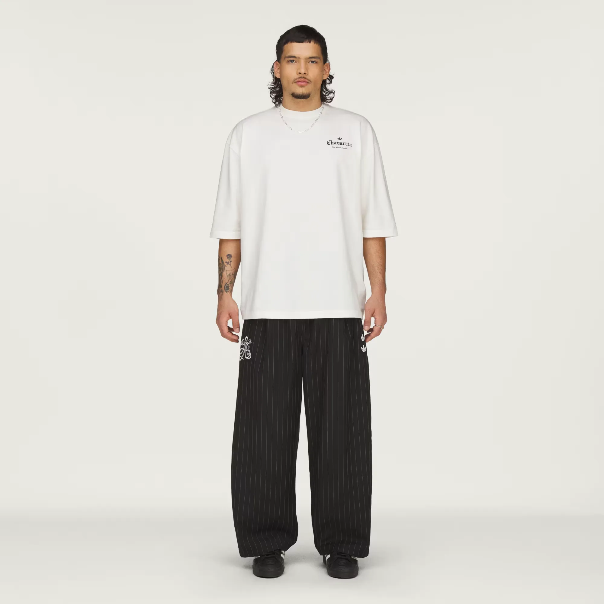 Willy Chavarria x adidas Originals Pinstripe Track Pant 