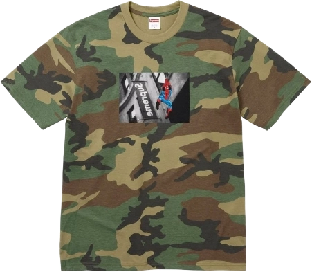 Image de Vanson Leathers Spider Man Supreme T Shirt Camo