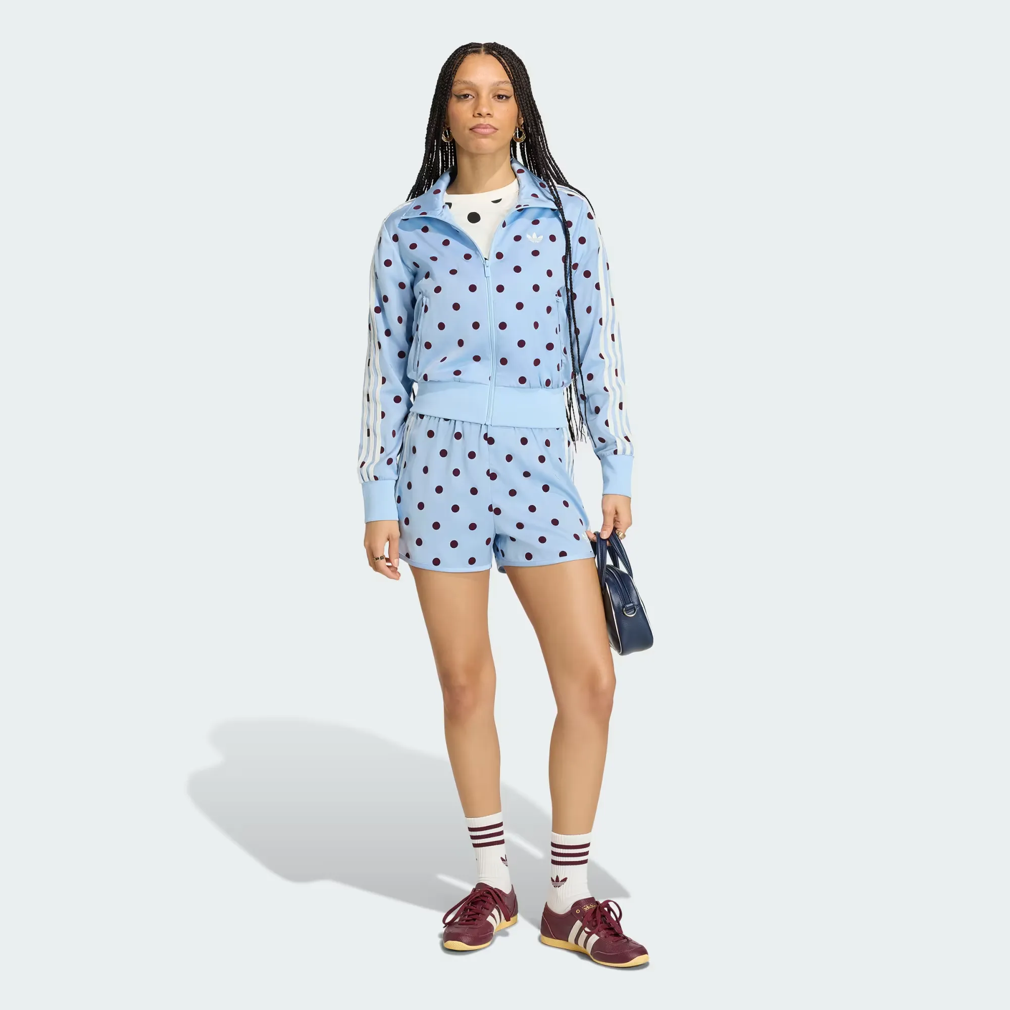 adidas Satin Polka Dots Track Jacket WMNS 