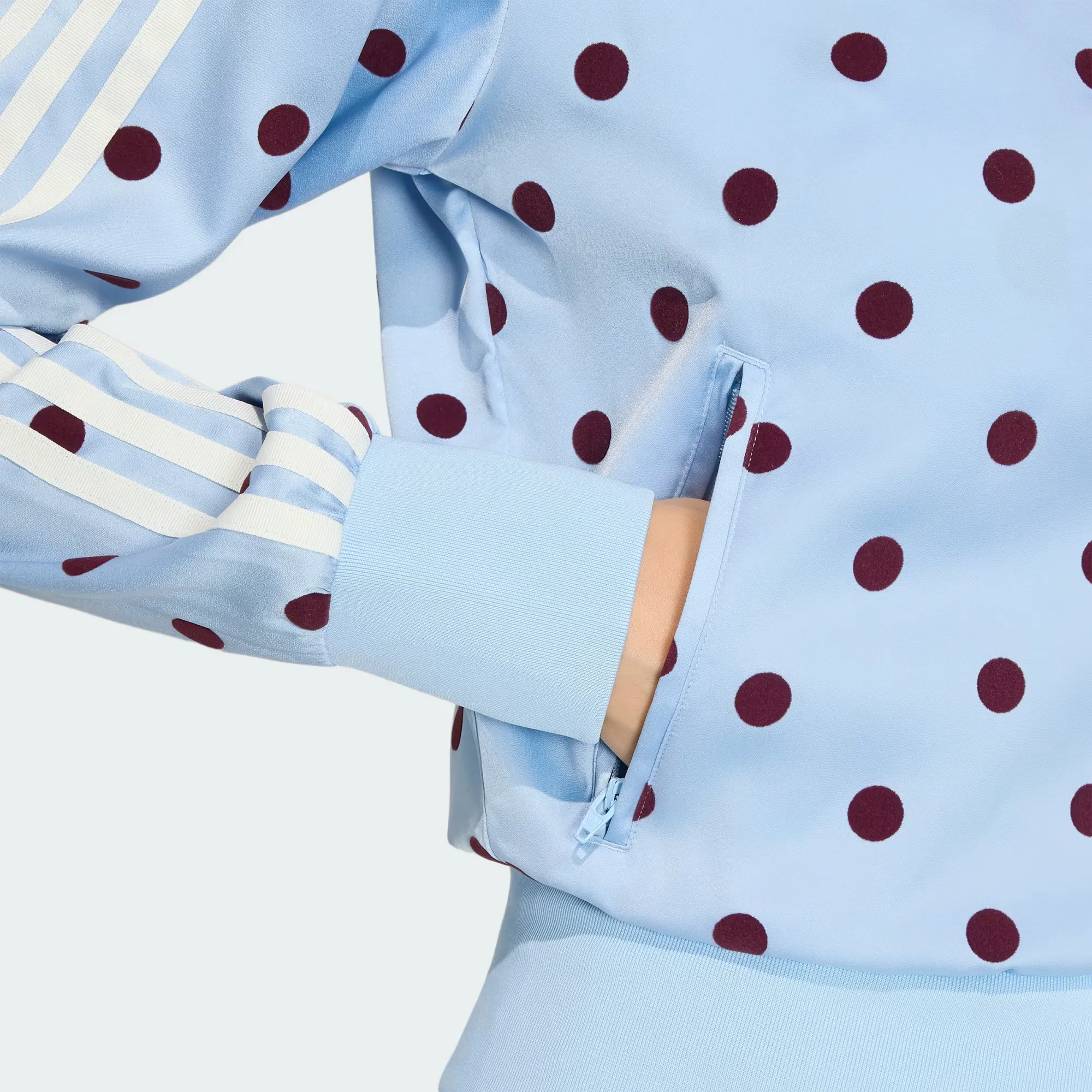 adidas Satin Polka Dots Track Jacket WMNS 