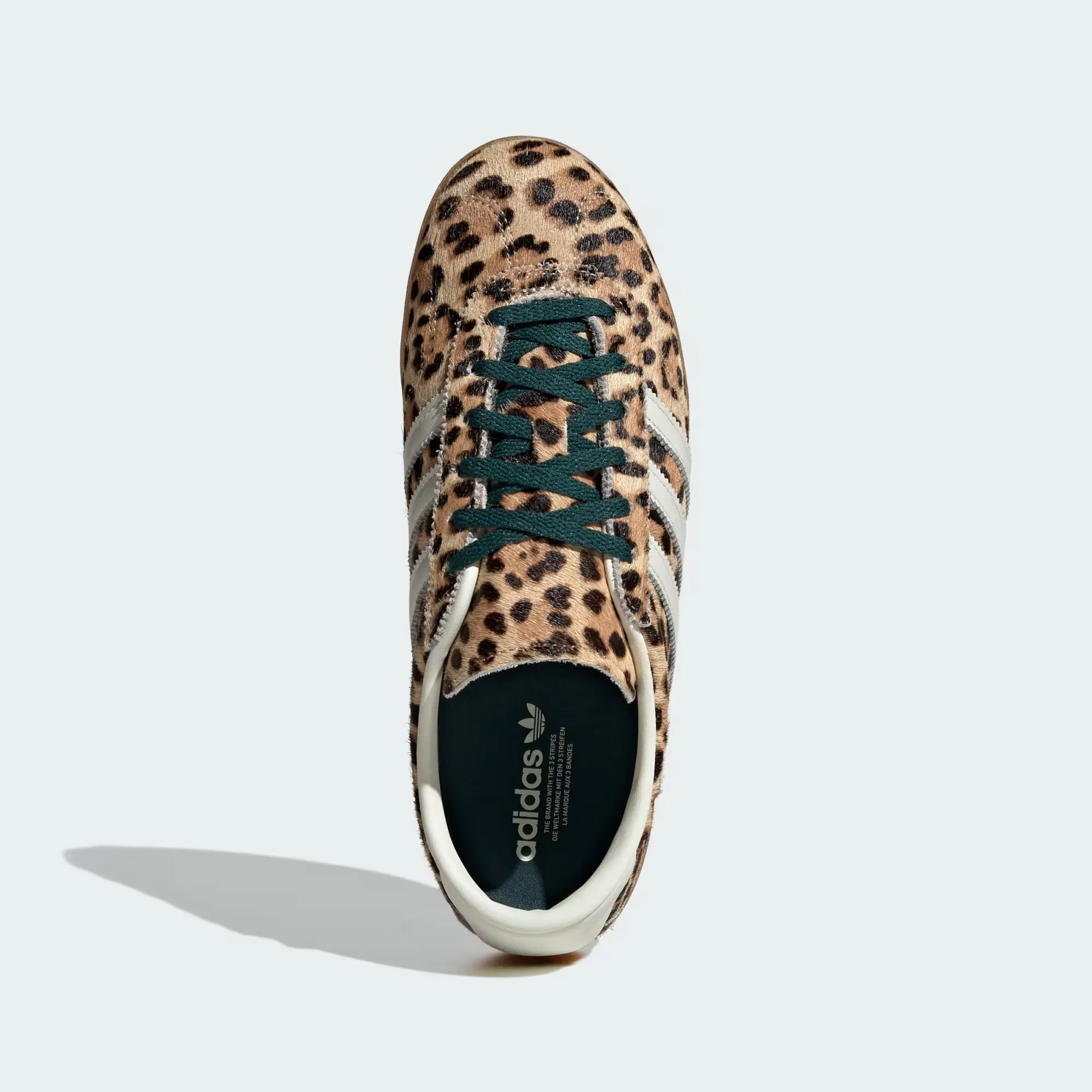 adidas gazelle silver green womens Leopard Swarovski Adidas Original Gazelle – Pink Ivy main image 0