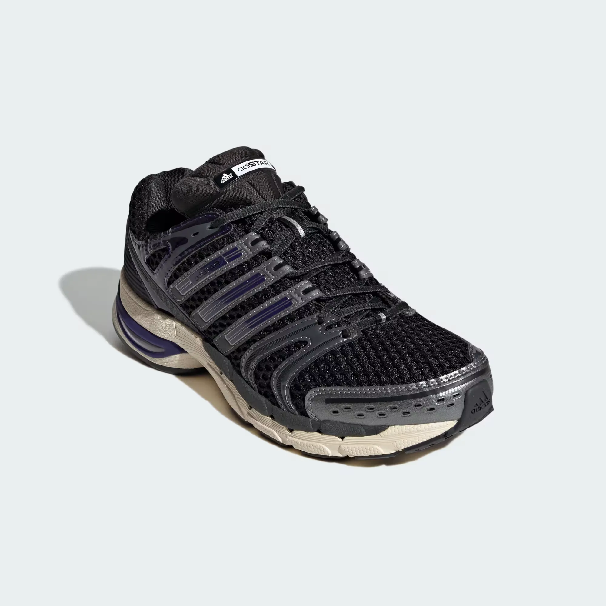 adidas gazelle silver green womens adidas Adistar Control 5 (Silver Metallic/Grey/Black)