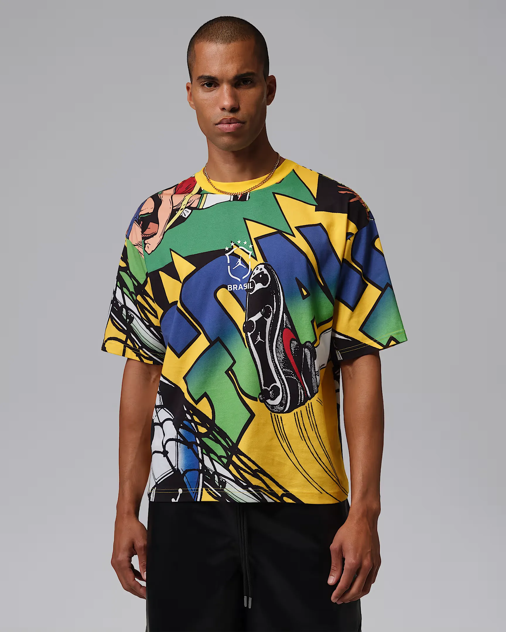 Jordan Essentials T-Shirt Boxy Brésil Football 