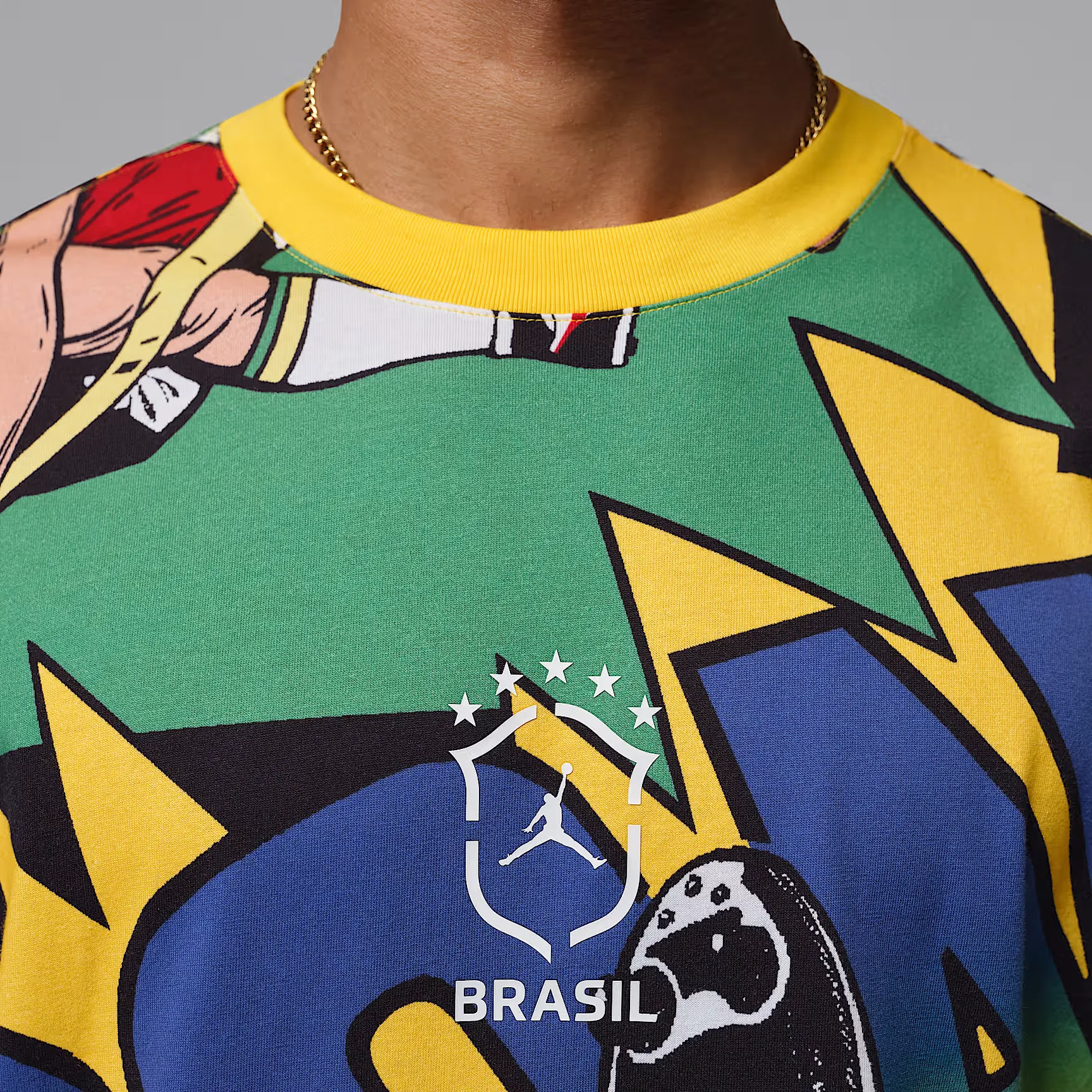 Jordan Essentials T-Shirt Boxy Brésil Football 