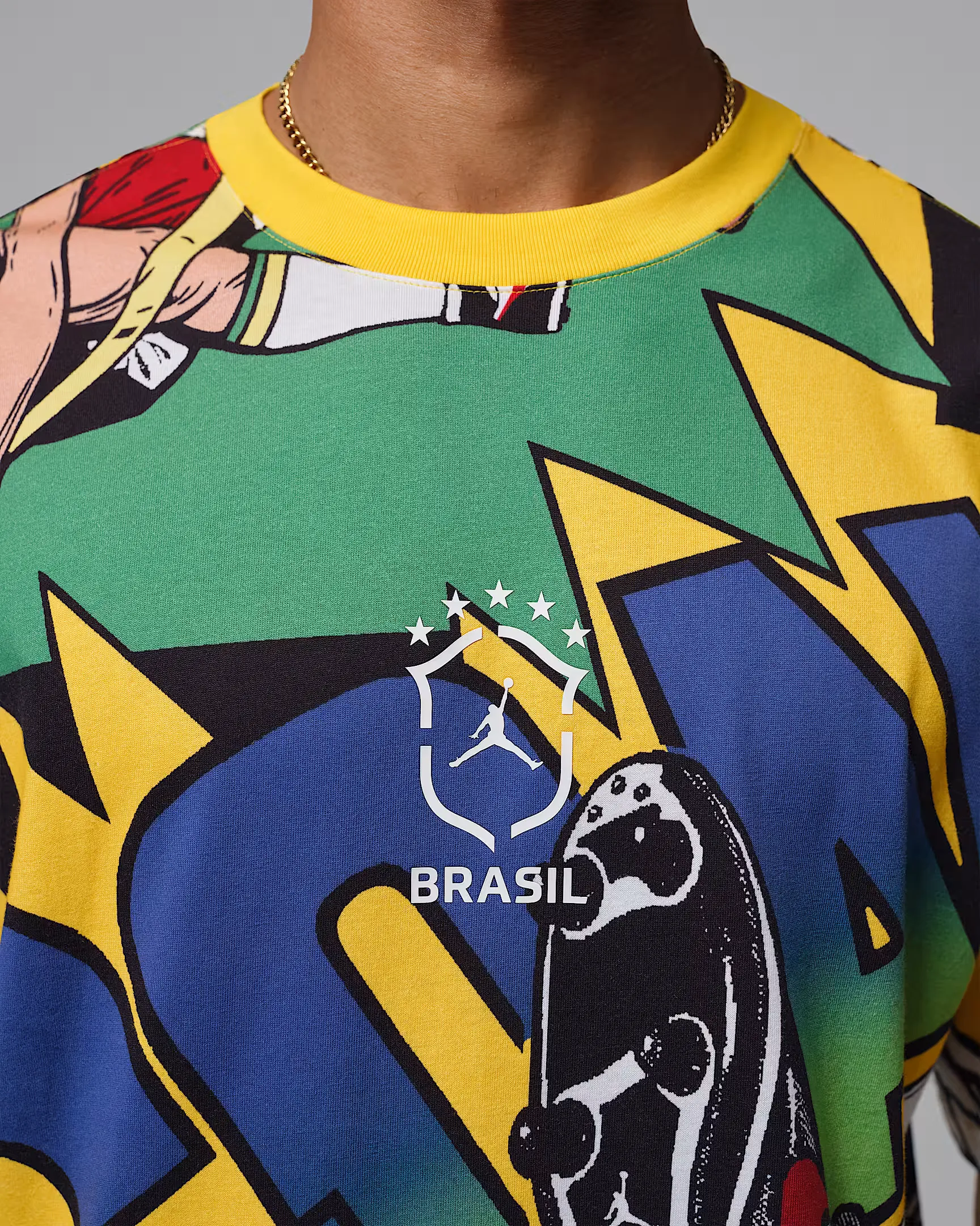 Jordan Essentials T-Shirt Boxy Brésil Football 
