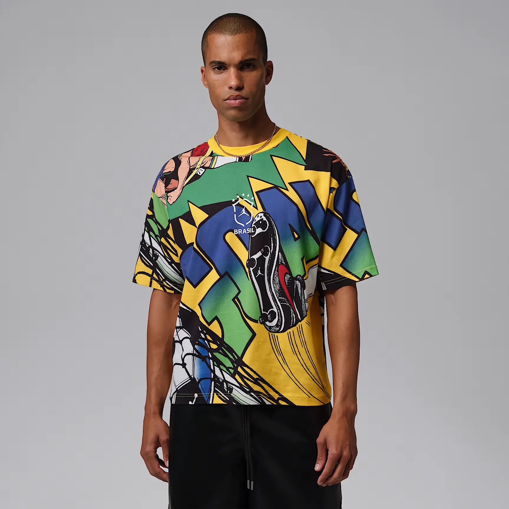 Jordan Essentials T-Shirt Boxy Brésil Football 