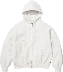 MM6 Maison Margiela x Supreme Box Logo Zip Up Hoodie 