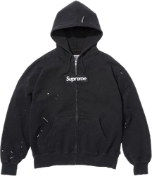 MM6 Maison Margiela x Supreme Box Logo Zip Up Hoodie 