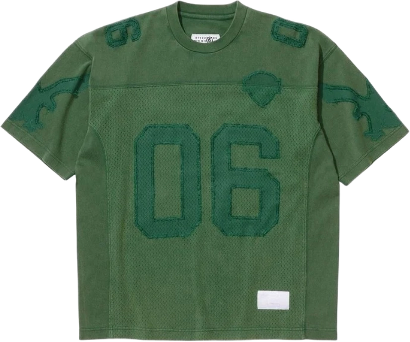 MM6 Maison Margiela x Supreme Cotton Football Jersey GREEN