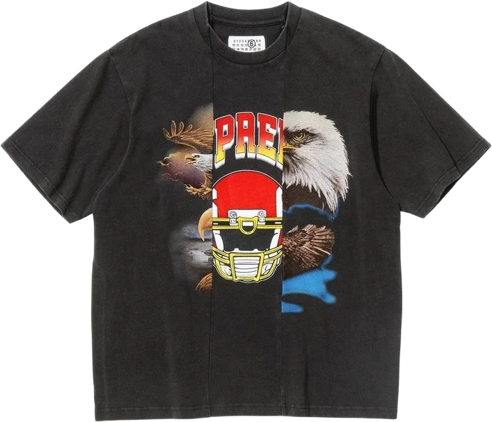 MM6 Maison Margiela x Supreme Split T-Shirt BLACK