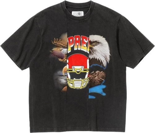 Image de Mm6 Maison Margiela Supreme Split T Shirt Black