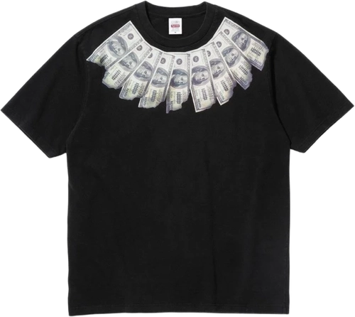 Image de Mm6 Maison Margiela Supreme Money T Shirt Black